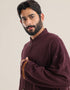 Jacket with stand up collar
